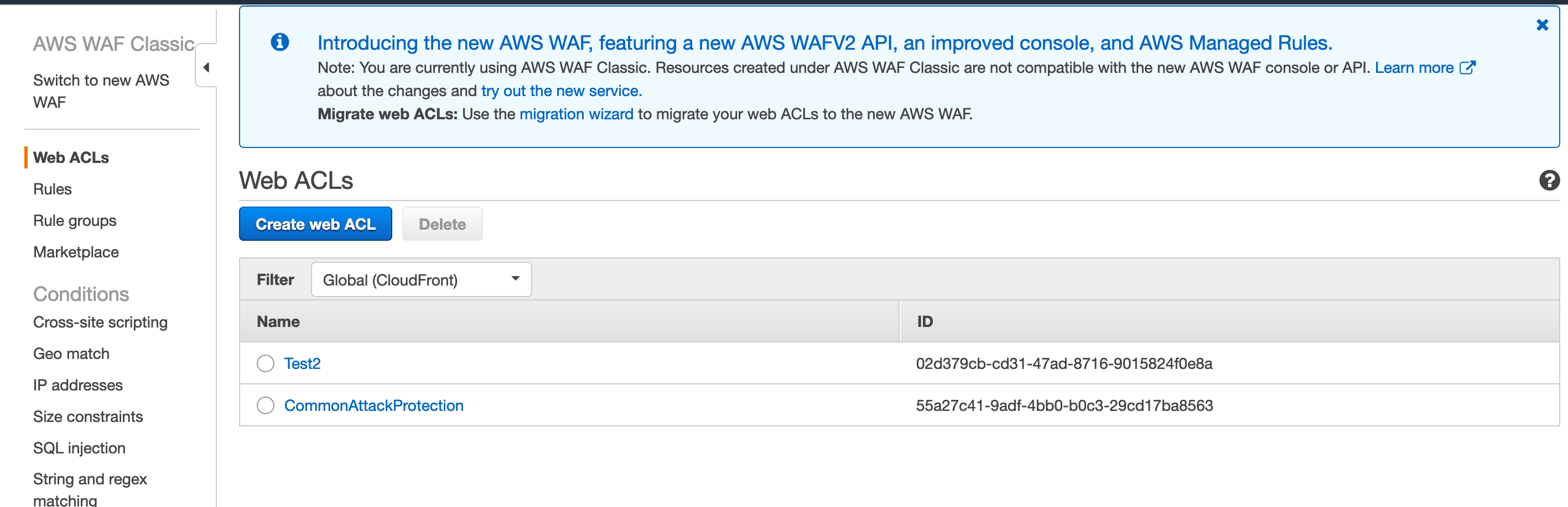 Migrating your rules through AWS WAF Classic in order to the brand new AWS WAF