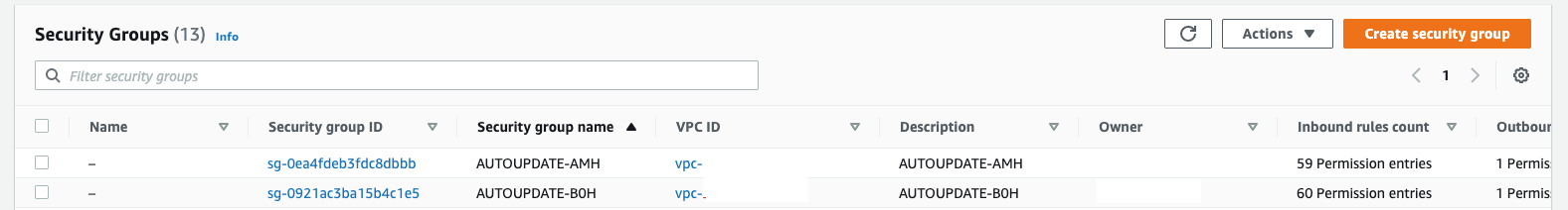 Immediately update security groups for Amazon CloudFront IP ranges using AWS Lambda