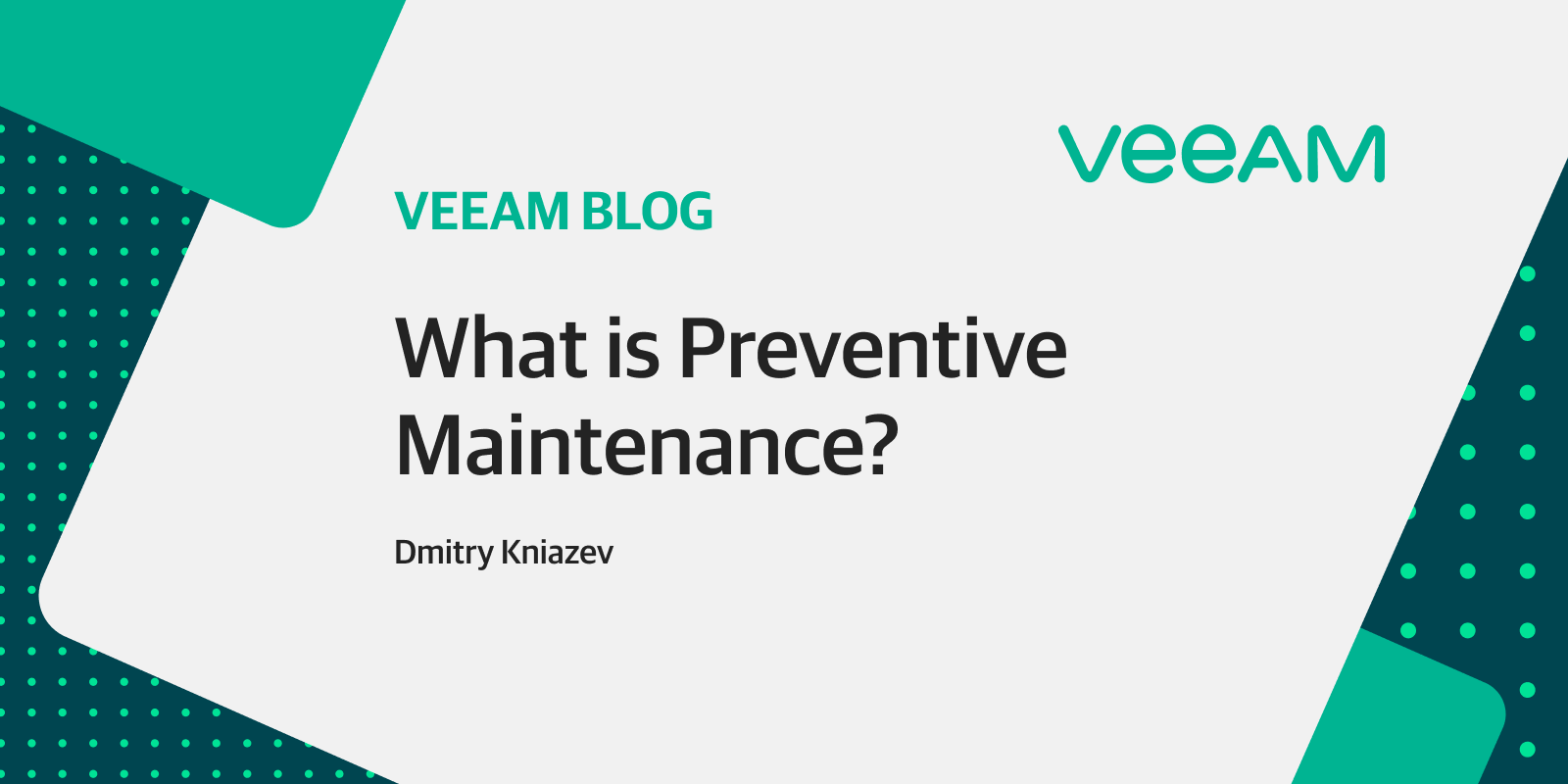 Preventive maintenance