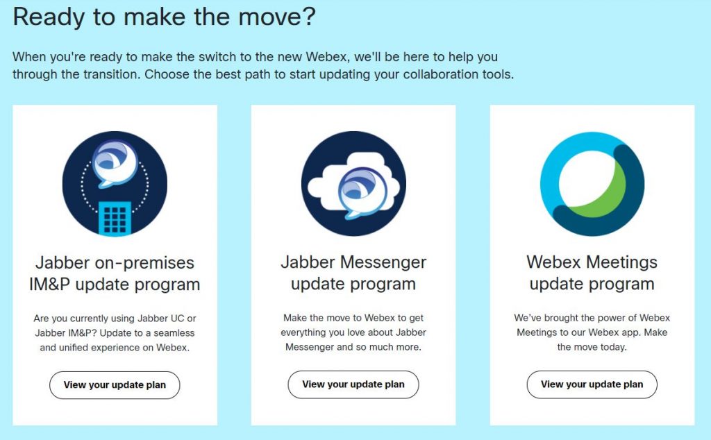 Your Journey to the All-New Webex