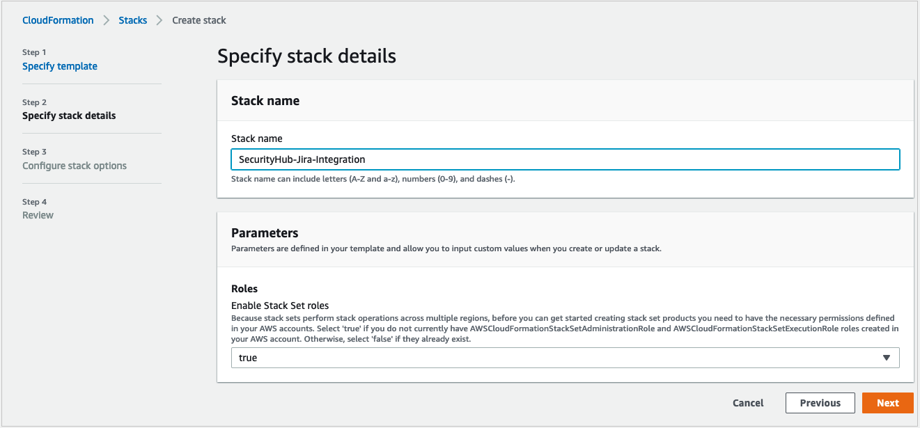 How to create a two-way integration in between AWS Security Jira and Hub Service Management