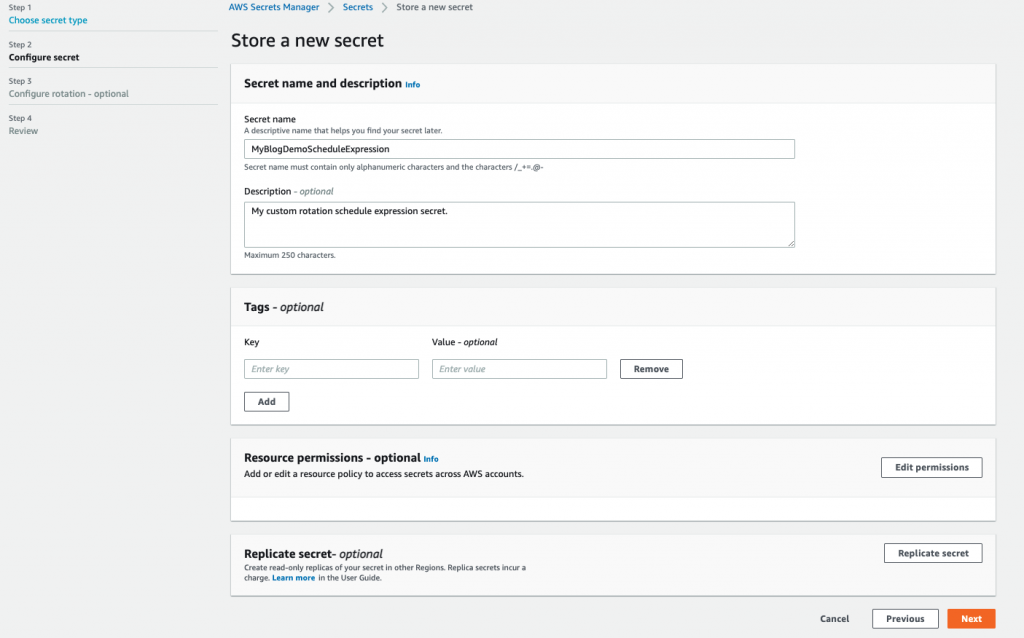 How exactly to configure rotation windows for techniques stored in AWS Techniques Manager