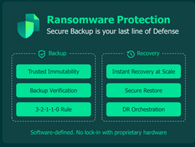 Ransomware: Secure Backup CAN BE YOUR Last Type of Defense