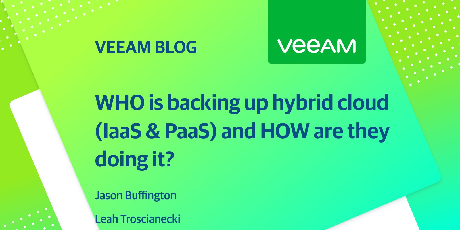 WHO is burning hybrid cloud (IaaS & PaaS) and HOW are usually they doing it?