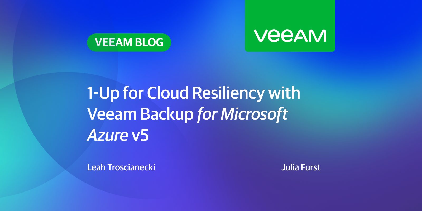 1- Upgrade for Ms Azure v5 Cloud Endurance with Veeam Backup