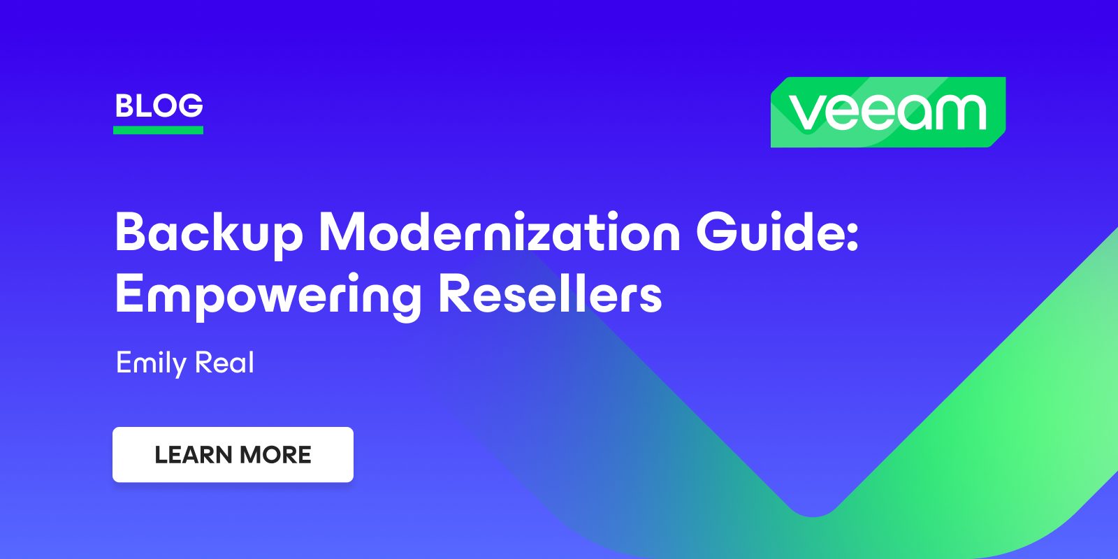 Backup Modernization Guide: Empowering Resellers