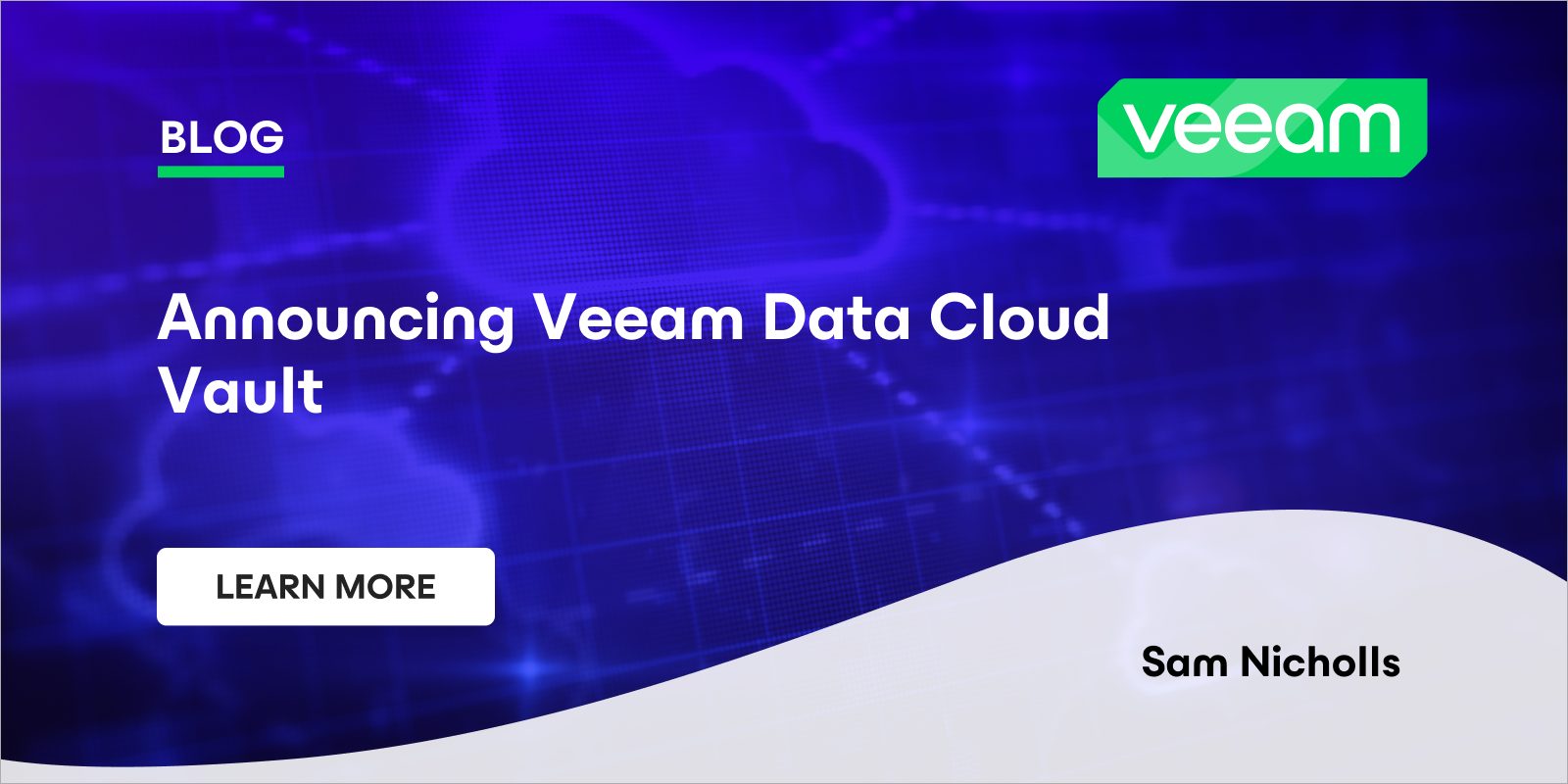 Announcing Veeam Data Cloud Vault