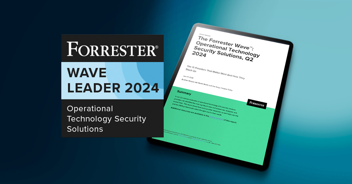 Forrester Names Cisco a Leader in OT Security